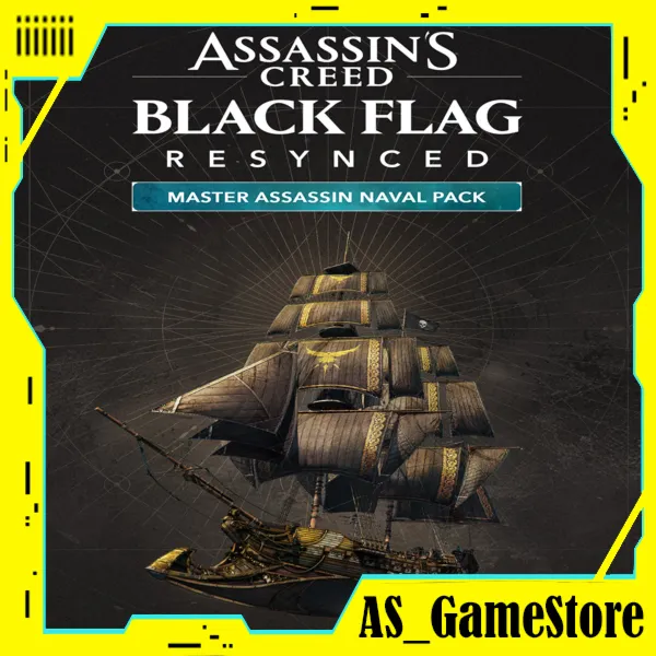 ⚫ ️Assassin's Creed Black Flag Resynced - Master Assassin Naval Pack|ПК Epic Games EGS