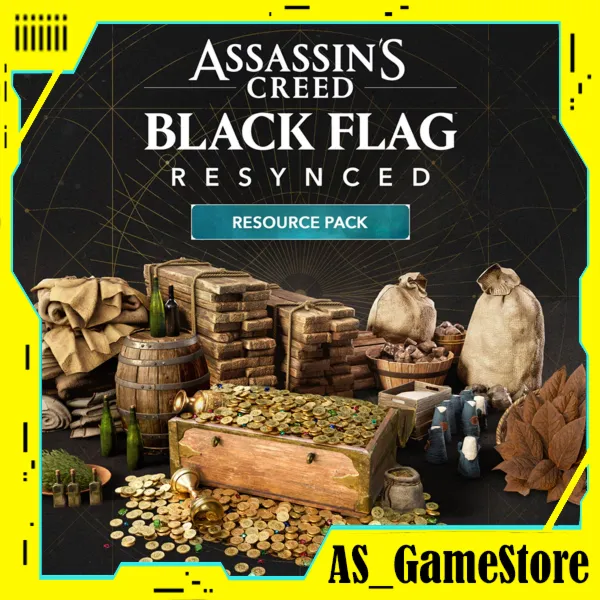 ⚫ ️Assassin's Creed Black Flag Resynced - Resource Pack | ПК Epic Games EGS