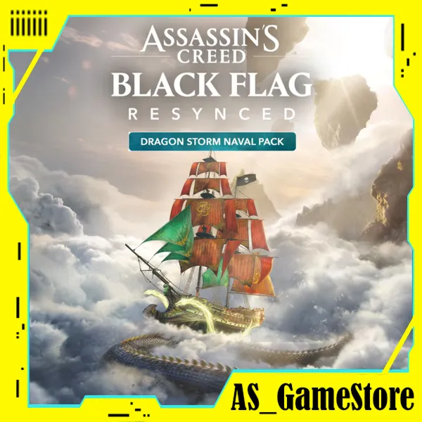 ⚫ ️Assassin's Creed Black Flag Resynced - Dragon Storm Naval Pack | ПК Epic Games EGS