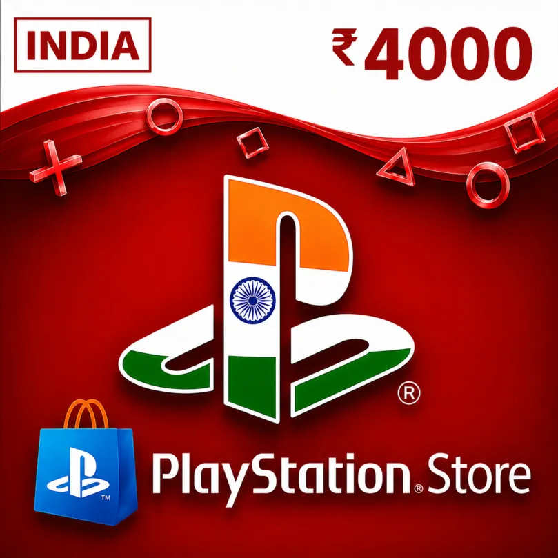4000 INR - PlayStation PSN - Индия