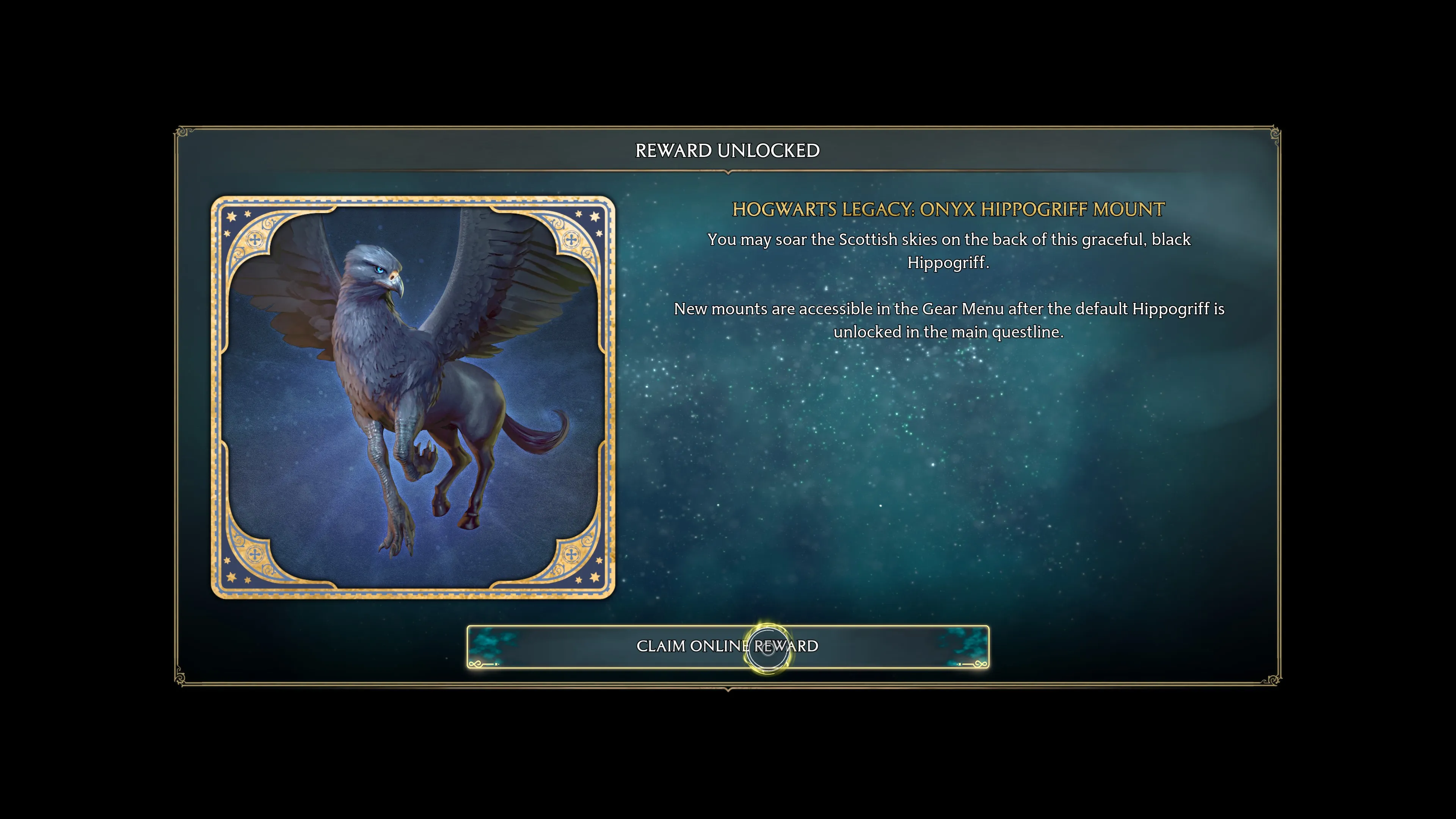 Hogwarts Legacy: Верховое животное «Ониксовый гиппогриф» (Ключ Xbox One/Series X|S) - irongamers.ru