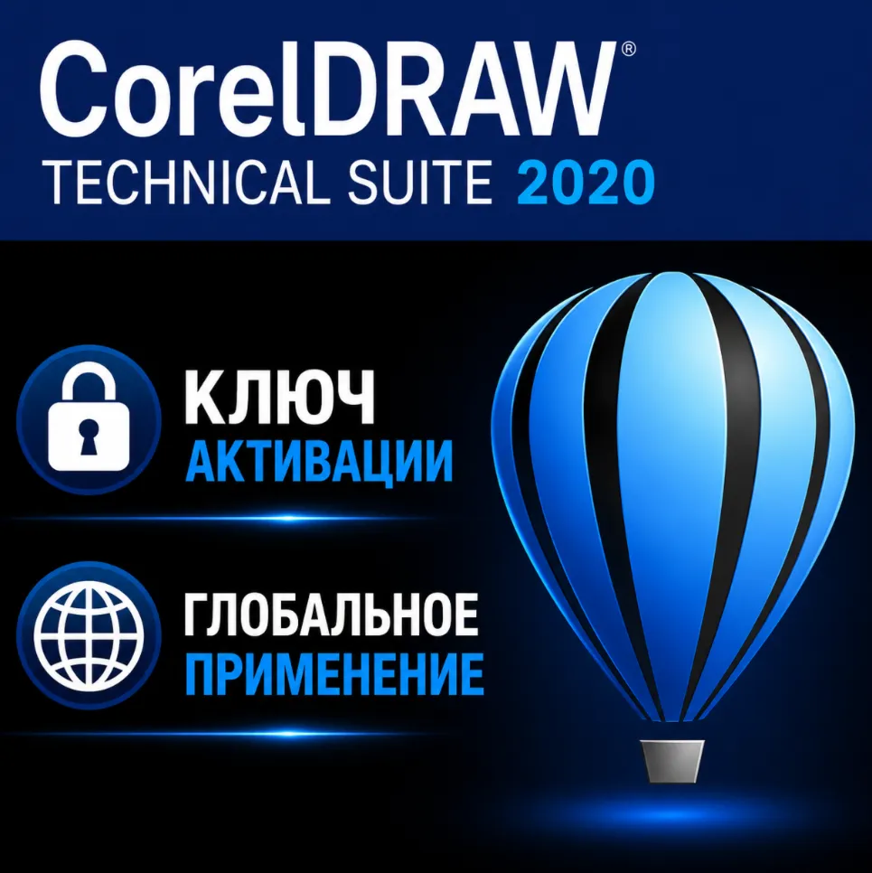CorelDRAW Technical Suite 2020 / лицензия Активация ключа