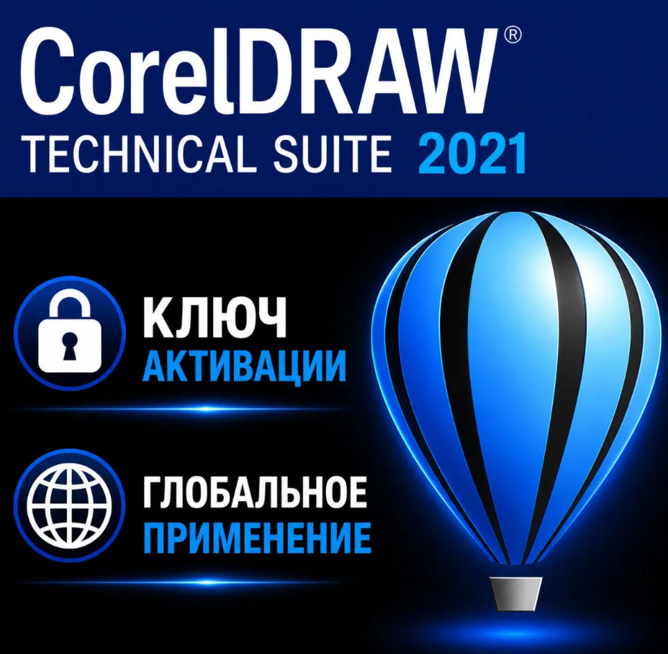 CorelDRAW Technical Suite 2021 / лицензия Активация ключа