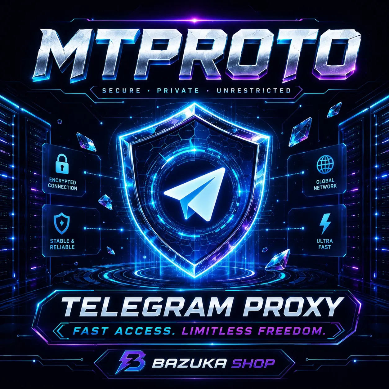 MTPROTO PROXY ДЛЯ TELEGRAM — ЛИЧНЫЙ БЕЗЛИМИТНЫЙ ДОСТУП |  для ТЕЛЕГРАМ