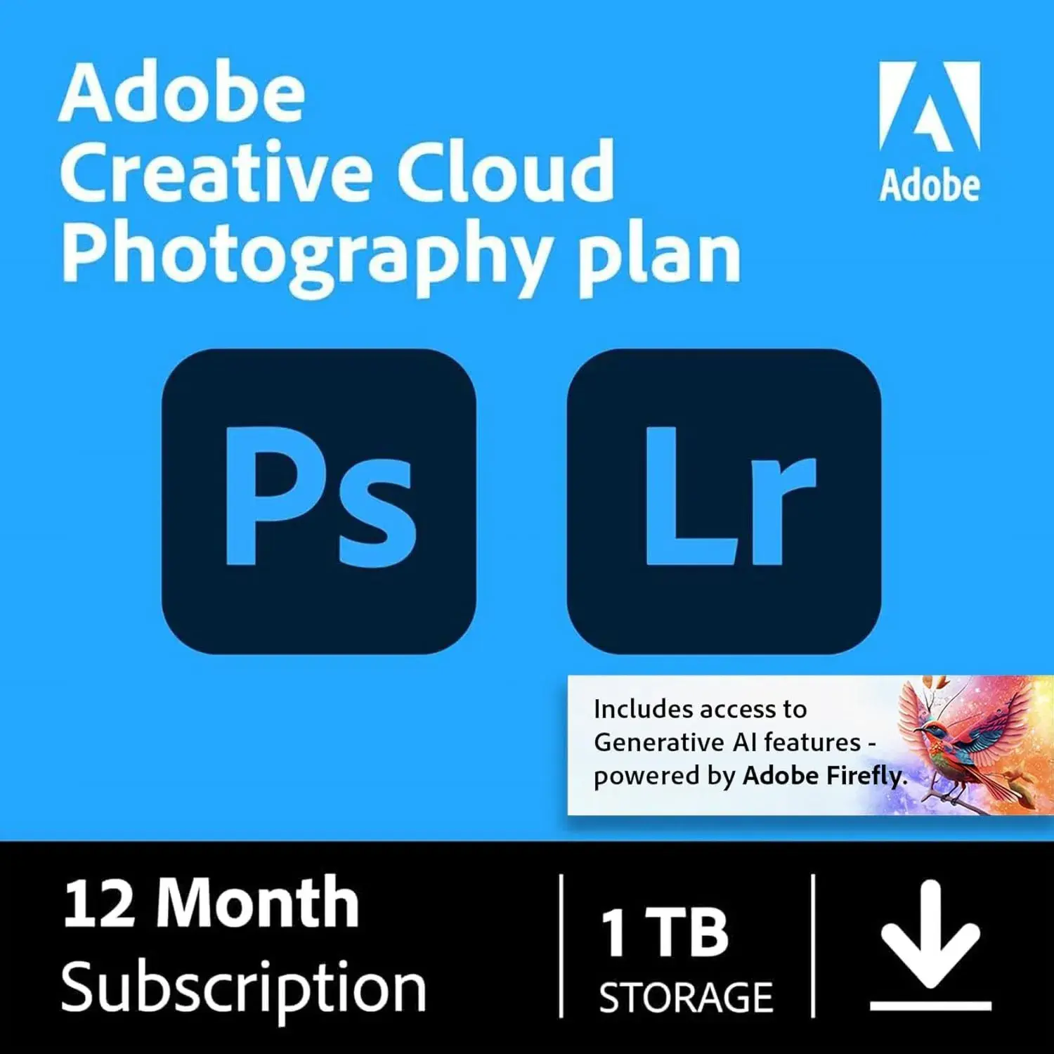 Adobe Creative Cloud Photography Plan Subscription (1 TB) (12 МЕСЯЦЕВ) США - irongamers.ru