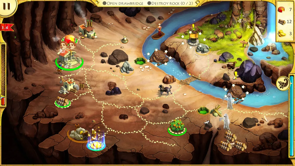 🎁 Россия + Мир | 12 Labours of Hercules II: The Cretan Bull | Гифт | Steam