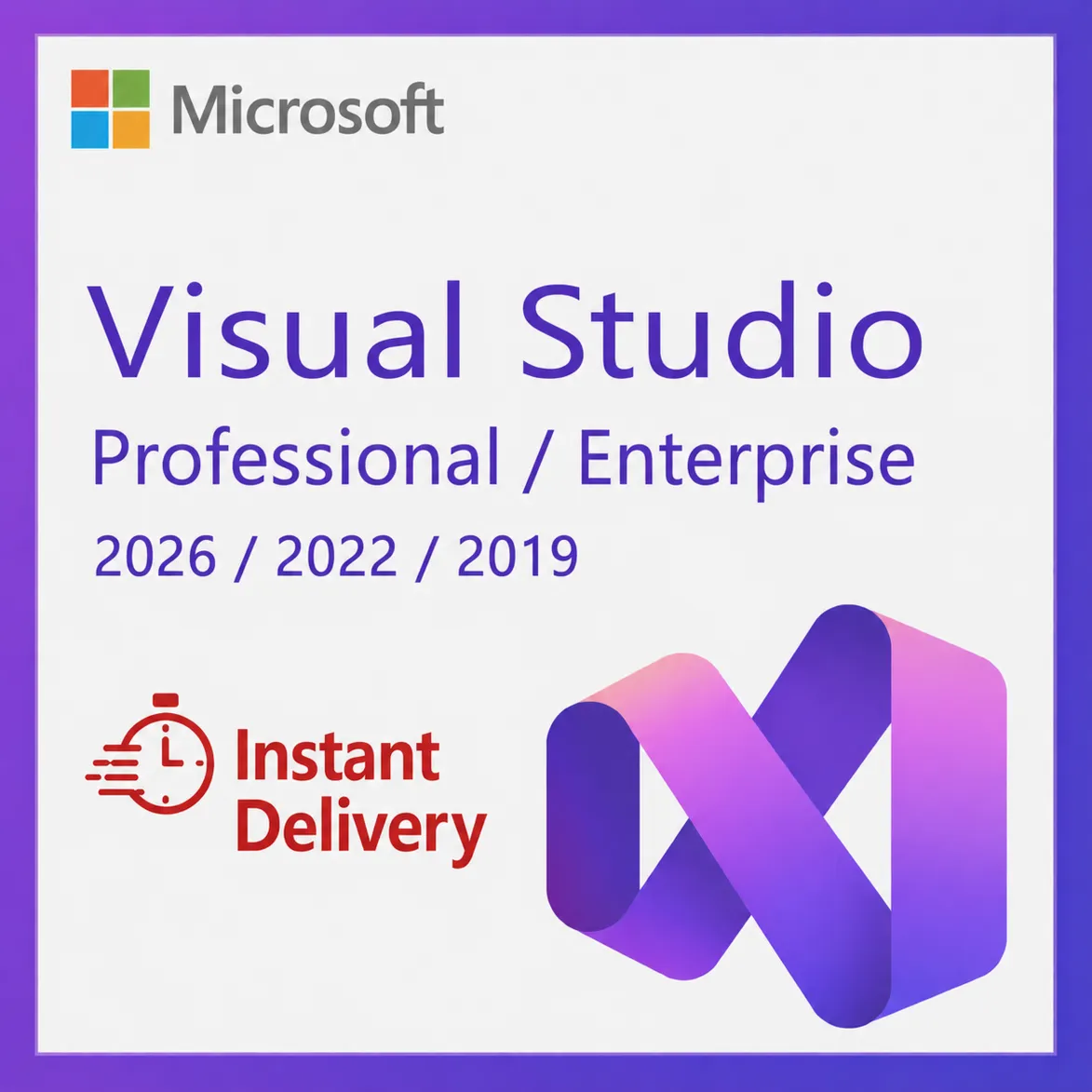 Visual Studio Professional / Enterprise 2026/2022/2019 - Мгновенная доставка