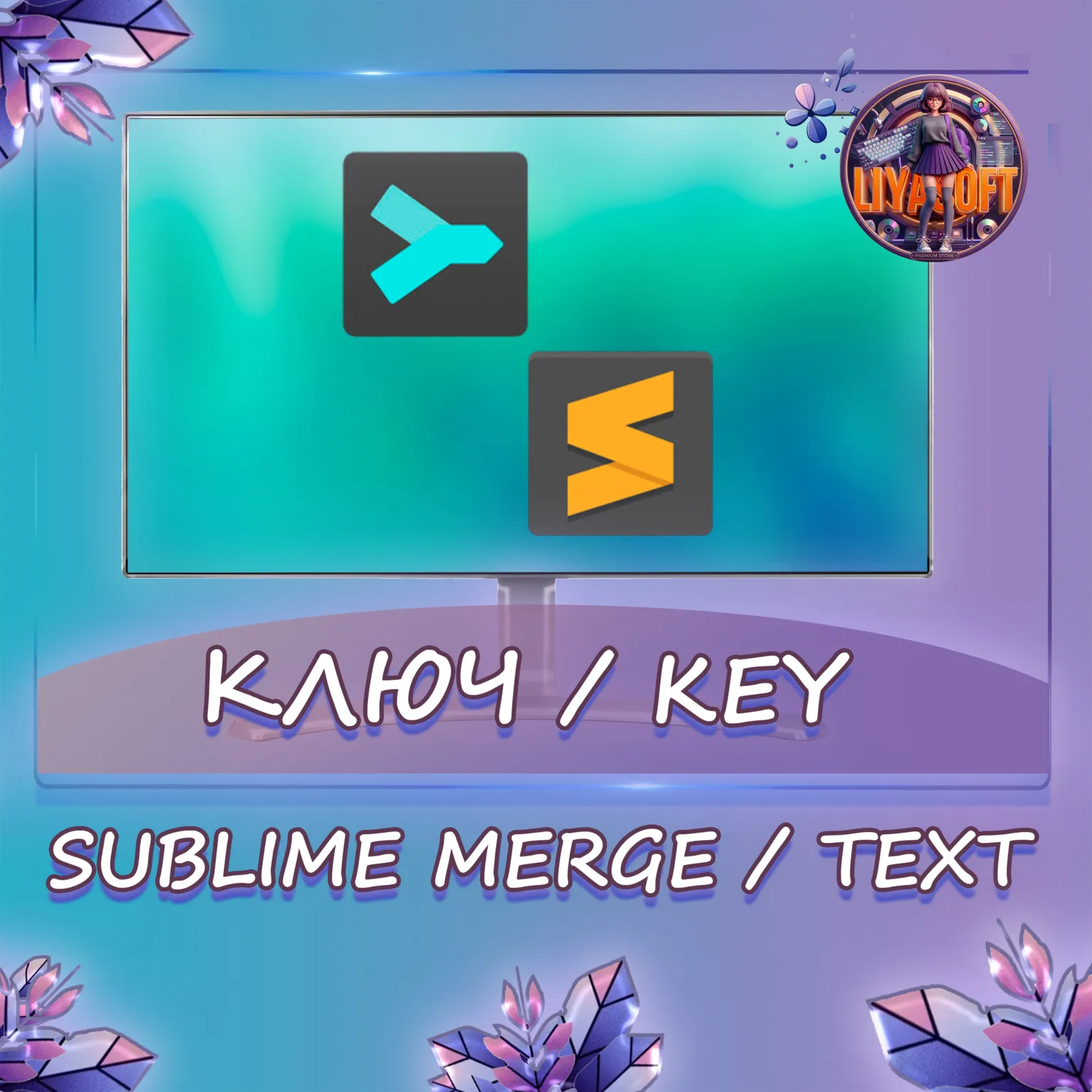 Sublime Merge / Sublime Text — бессрочная лицензия (Win/Mac/Linux)