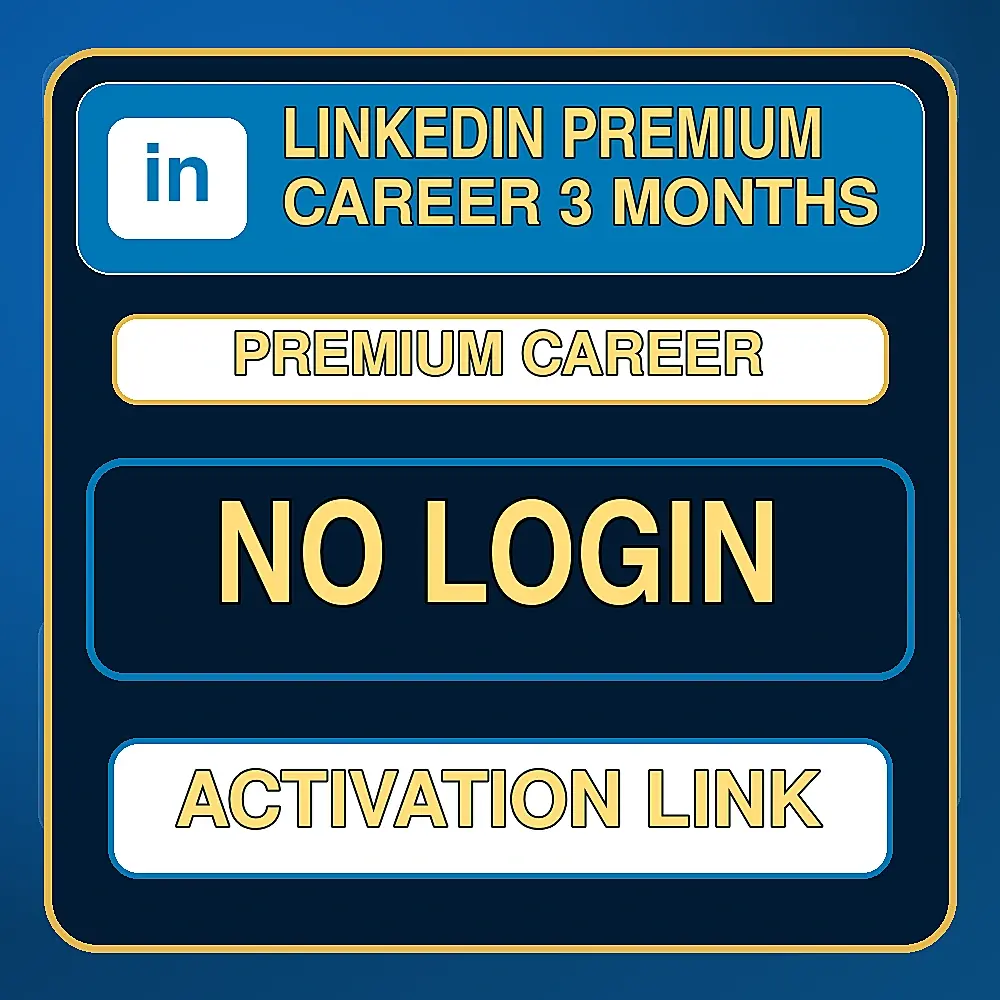 [БЕЗ ВХОДА] LinkedIn Premium Career 3 месяца | Новый пользователь | Ссылка активации - irongamers.ru