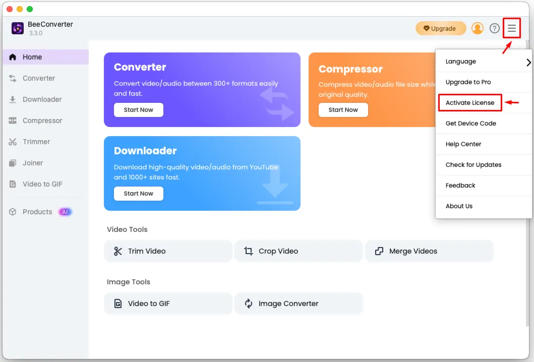 AmoyShare BeeConverter Pro MAC Лицензионный код активации