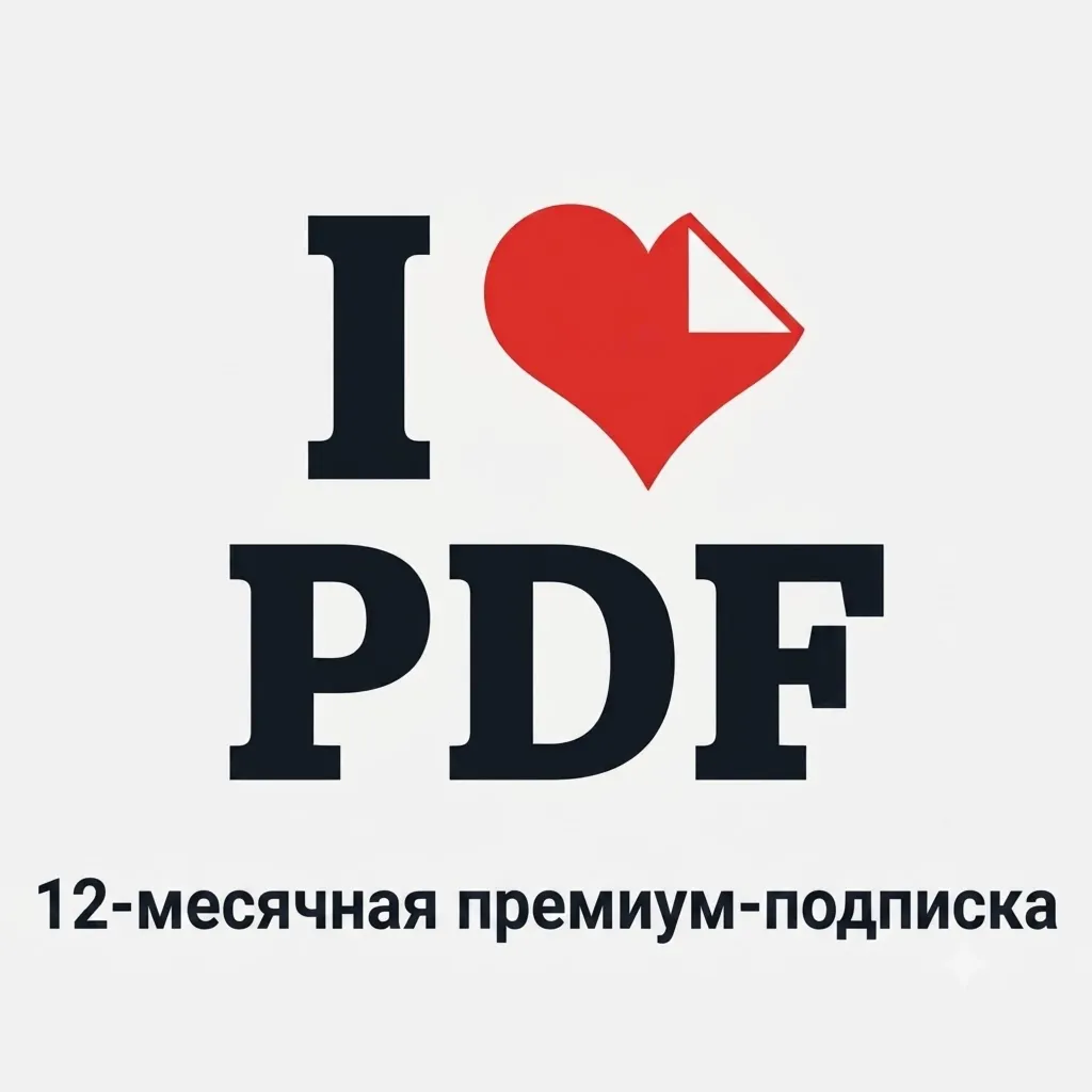 Автовыдача | Подписка ILovePDF Premium на 12 месяцев