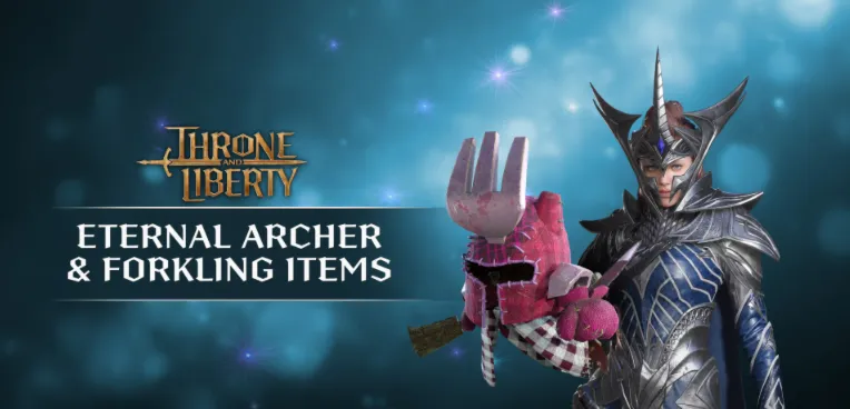 Throne and Liberty — Eternal Archer Outfit and Checkered Forkling Amitoi dlc