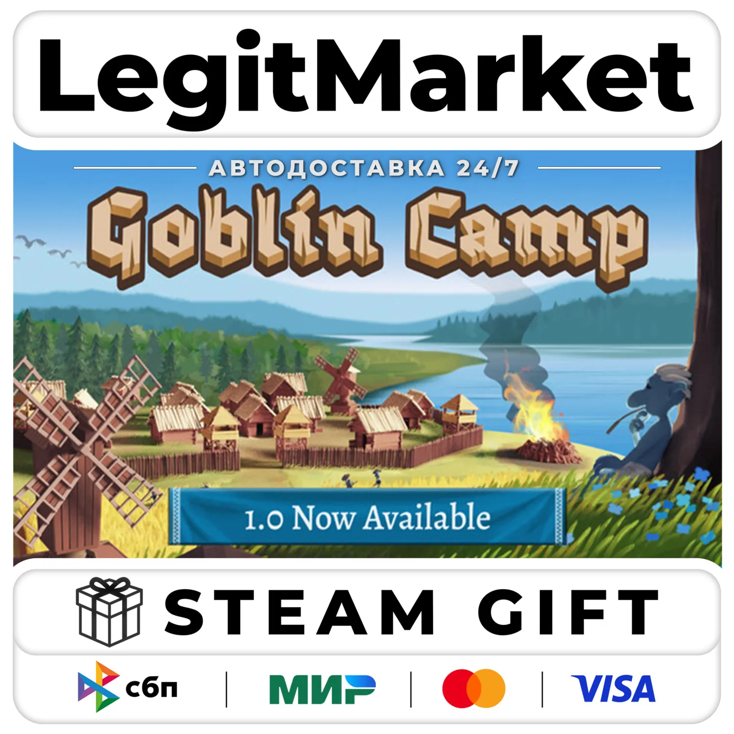 Goblin Camp / Steam АВТО / РУ + МИР