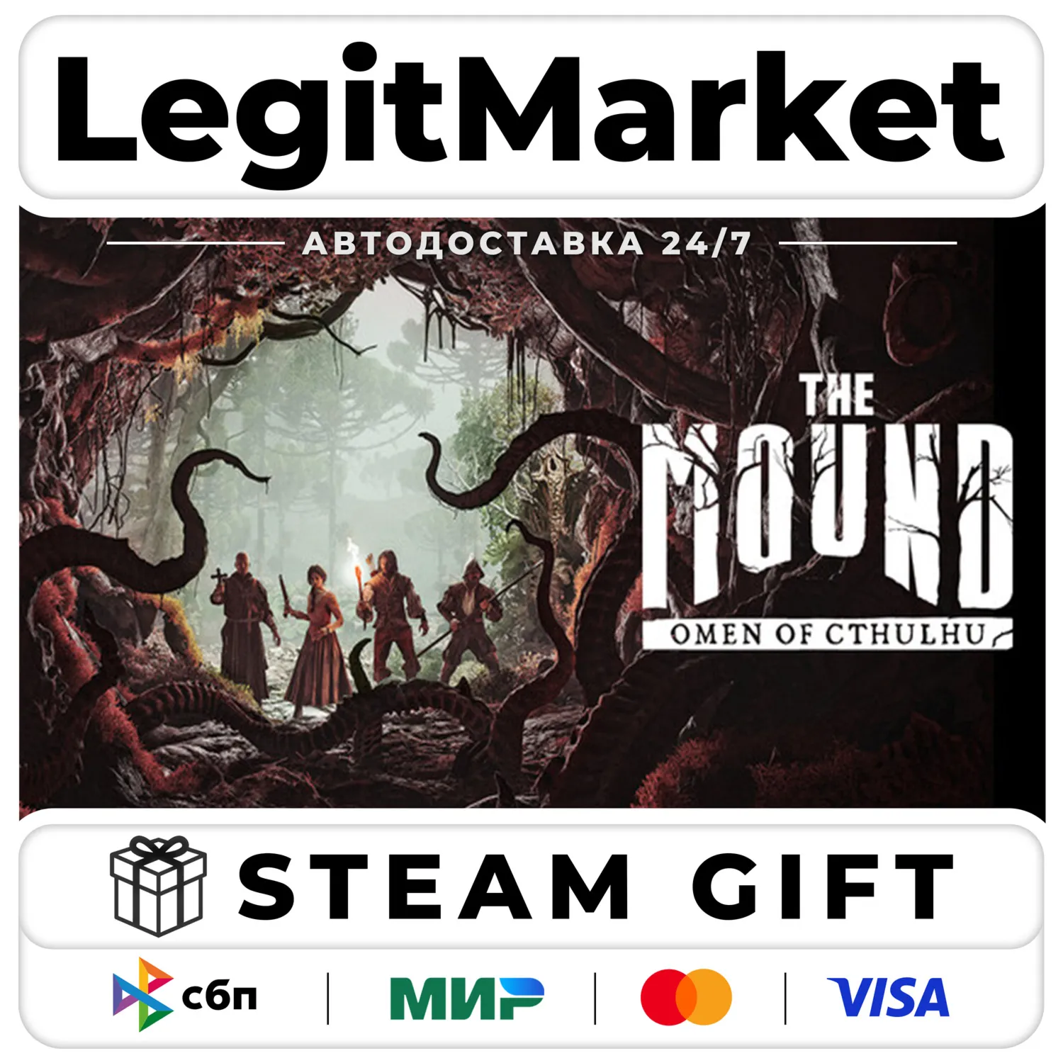The Mound: Omen of Cthulhu / Steam АВТО / РУ + МИР