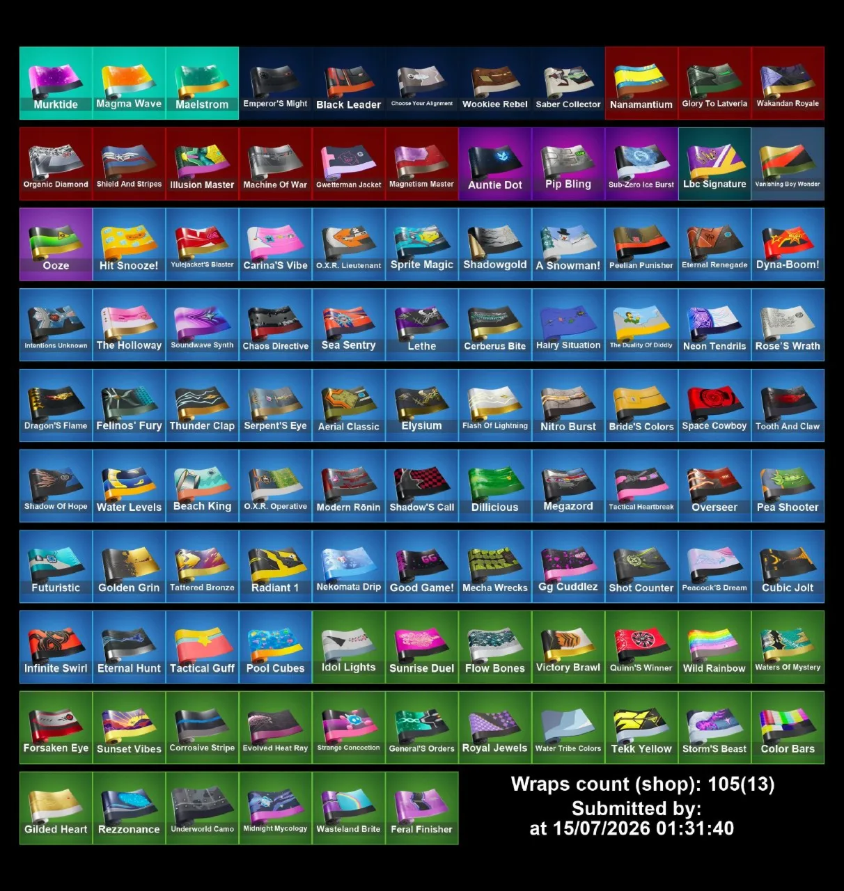 Мгновенный доступ • FN (все платформы) • 116 skins • Renegade Raider • Полный доступ