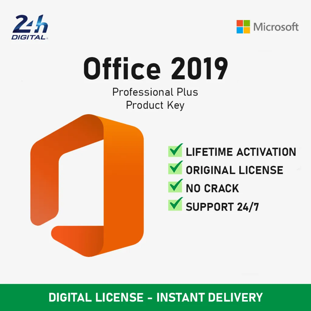Office 2019 Pro Plus License Key Активация лицензионного ключа