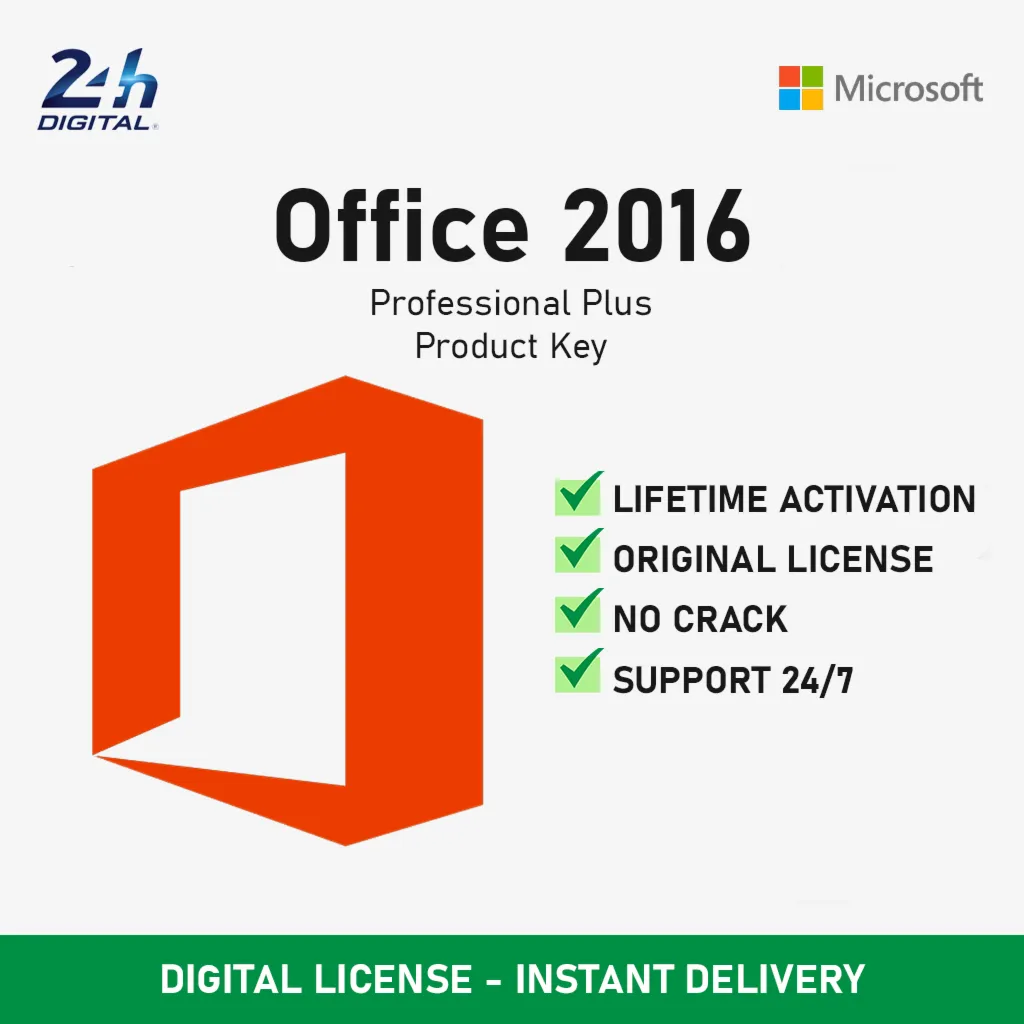 Office 2016 Pro Plus License Key Активация лицензионного ключа
