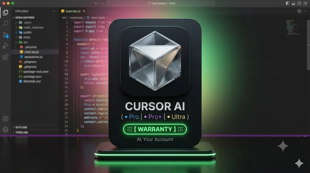 [ Cursor ] :::: ( Pro | Pro+ | Ultra ) :::: 1 месяц — на вашем счете