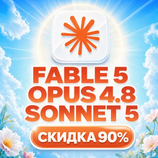 Пополнение баланса | API ДОСТУП | Claude Fable 5, Sonnet 5, Opus 4.8 и др.