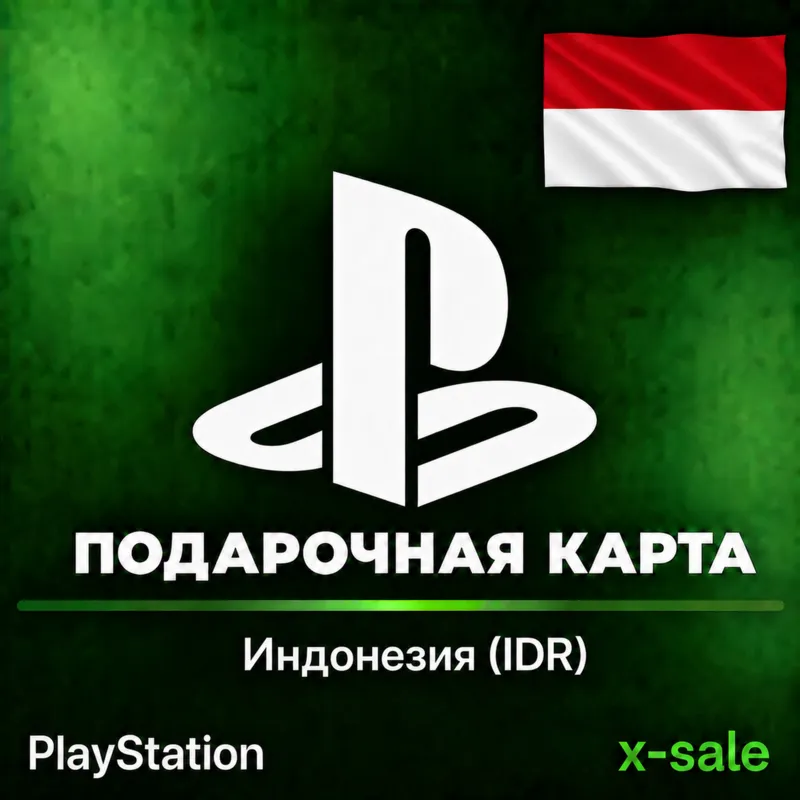 [АВТОВЫДАЧА] Карта оплаты PlayStation (ID) Индонезия. ЦЕНА✅ 