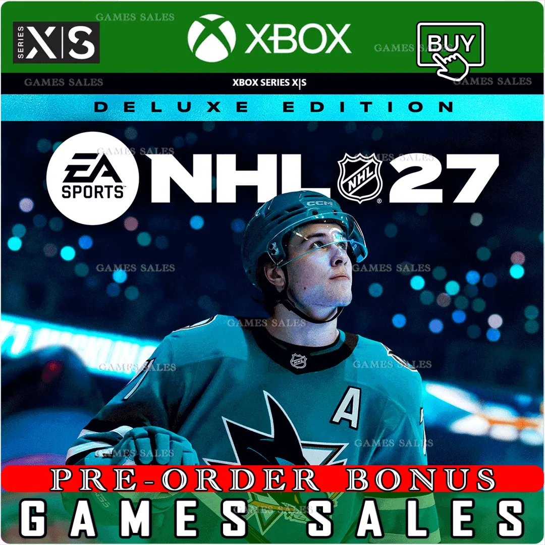 ✅ ❤ ️NHL® 27 DELUXE EDITION XBOX SERIES X|S❤ ️XBOX SERIES X|S❤ ️ПРЕДЗАКАЗ С БОНУСАМИ✅ 