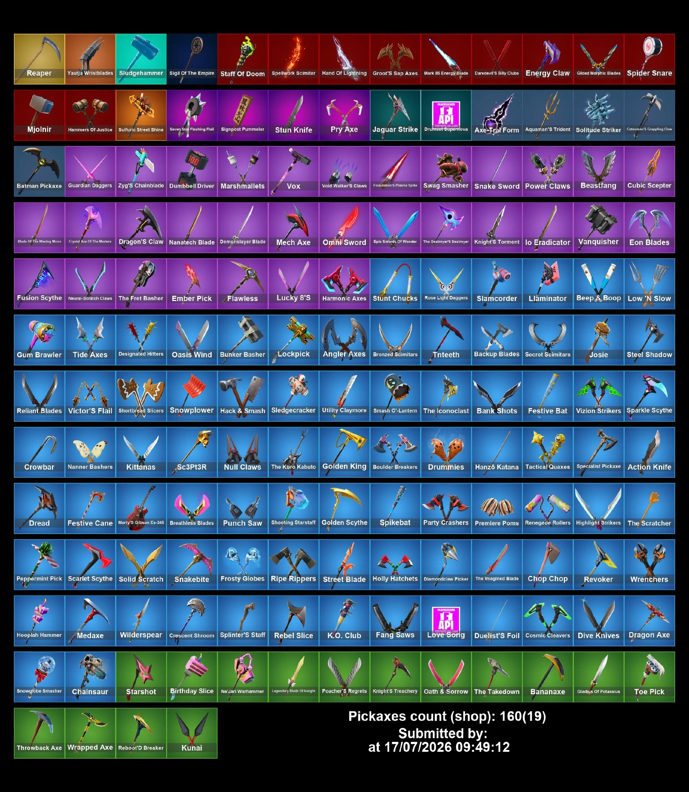 Мгновенный доступ • FN (все платформы) • 153 skins • Gold Brutus • Полный доступ
