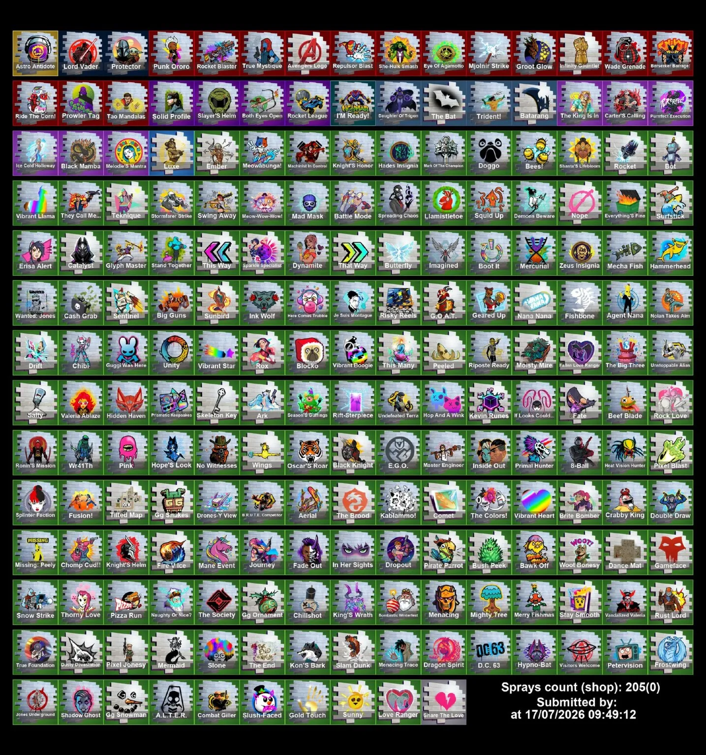Мгновенный доступ • FN (все платформы) • 153 skins • Gold Brutus • Полный доступ