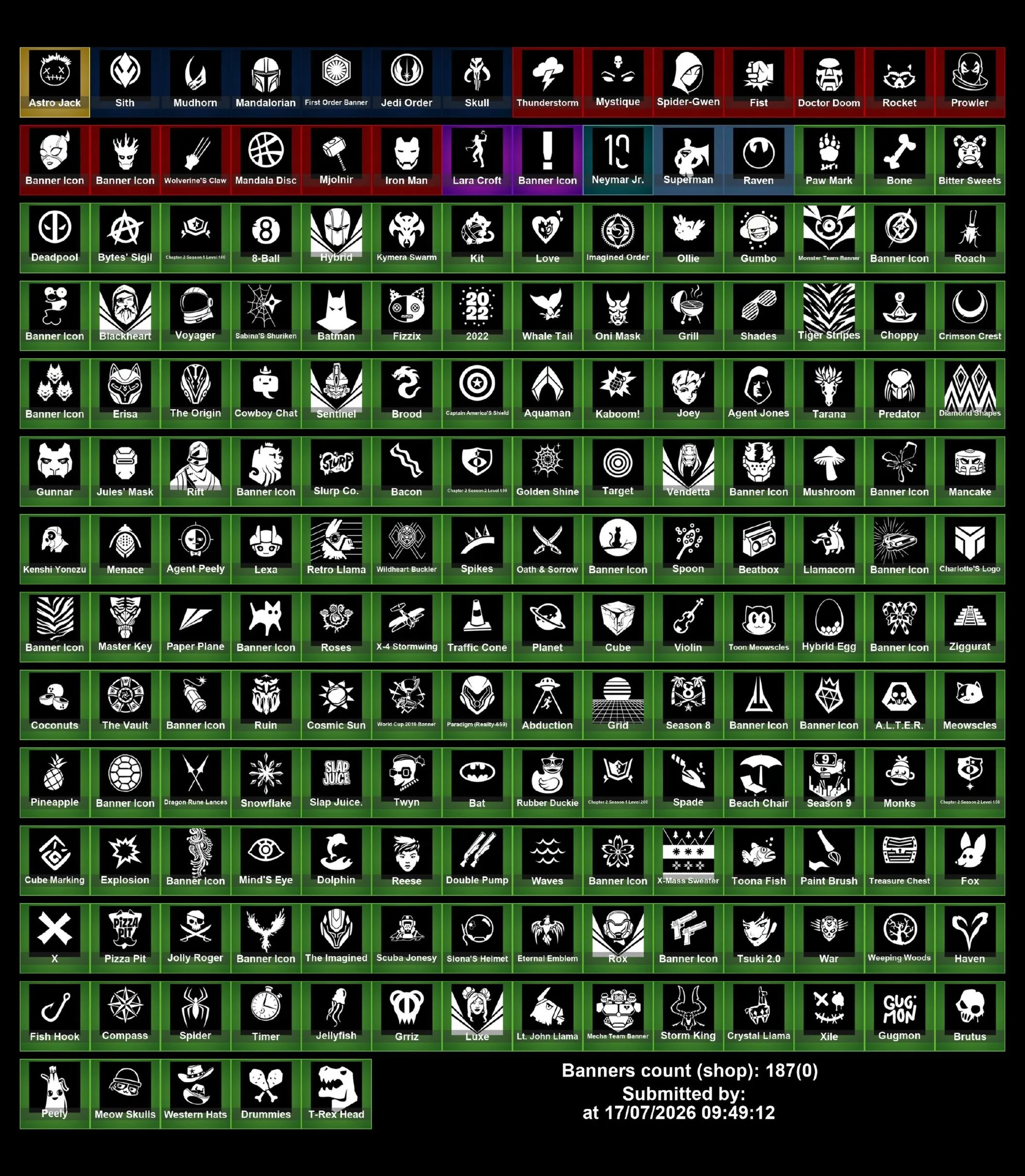 Мгновенный доступ • FN (все платформы) • 153 skins • Gold Brutus • Полный доступ