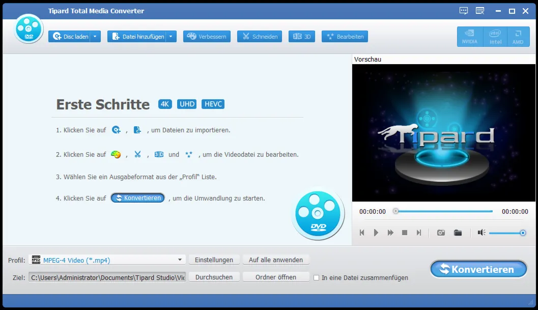 Tipard Total Media Converter Код регистрации на 1 год