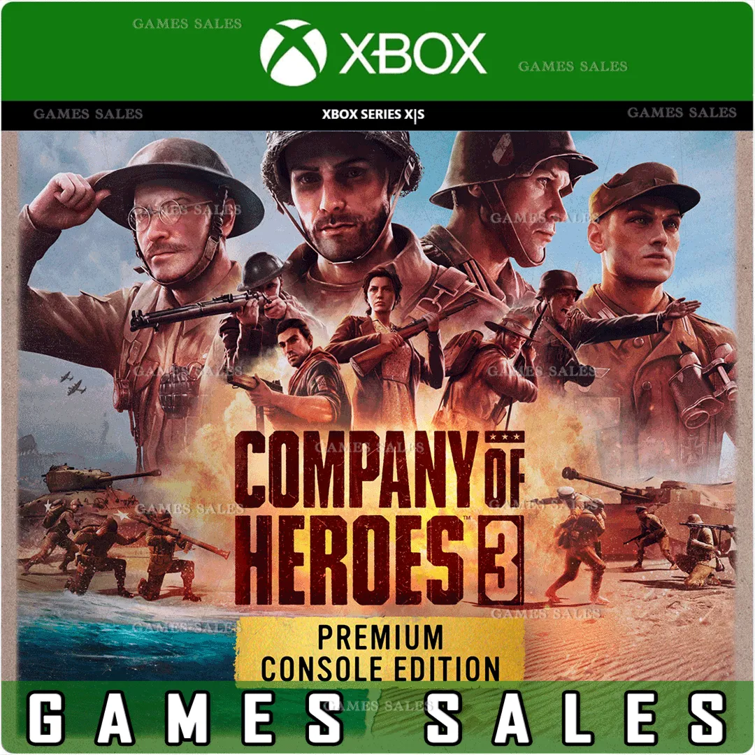✅ ❤ ️COMPANY OF HEROES 3: PREMIUM EDITION❤ ️XBOX SERIES X|S🔑 КЛЮЧ✅ 