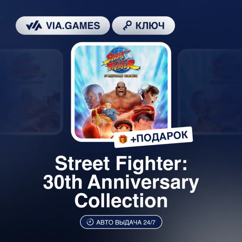 Street Fighter: 30th Anniversary Collection (Steam Ключ) РФ-СНГ + ПОДАРОК - irongamers.ru
