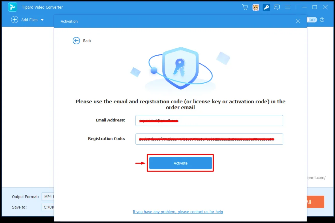 Tipard Video Converter Код регистрации на 1 год