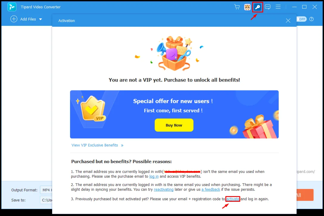 Tipard Video Converter Код регистрации на 1 год
