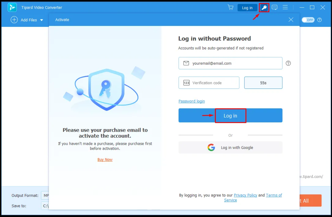 Tipard Video Converter Код регистрации на 1 год