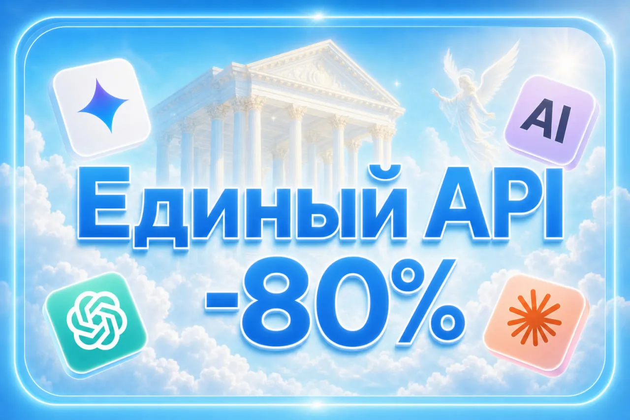 Единый API | 70+ ИИ-моделей | До 90% скидки от официальных цен - irongamers.ru