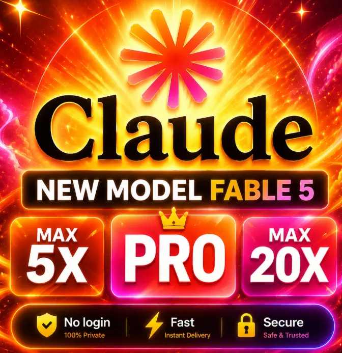 [FABLE 5] Подписка Claude Pro/Max - Без авторизации - 100% частный - гарантия - irongamers.ru