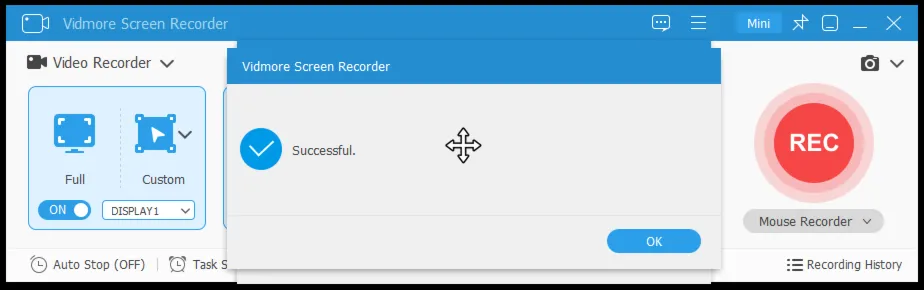 Vidmore Screen Recorder Код регистрации на 1 год