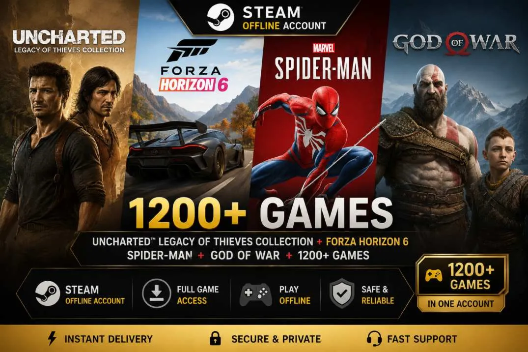 UNCHARTED™: Legacy of Thieves Collection + 007 + RE9 +1200 games [ NO Steam Guard ] - irongamers.ru