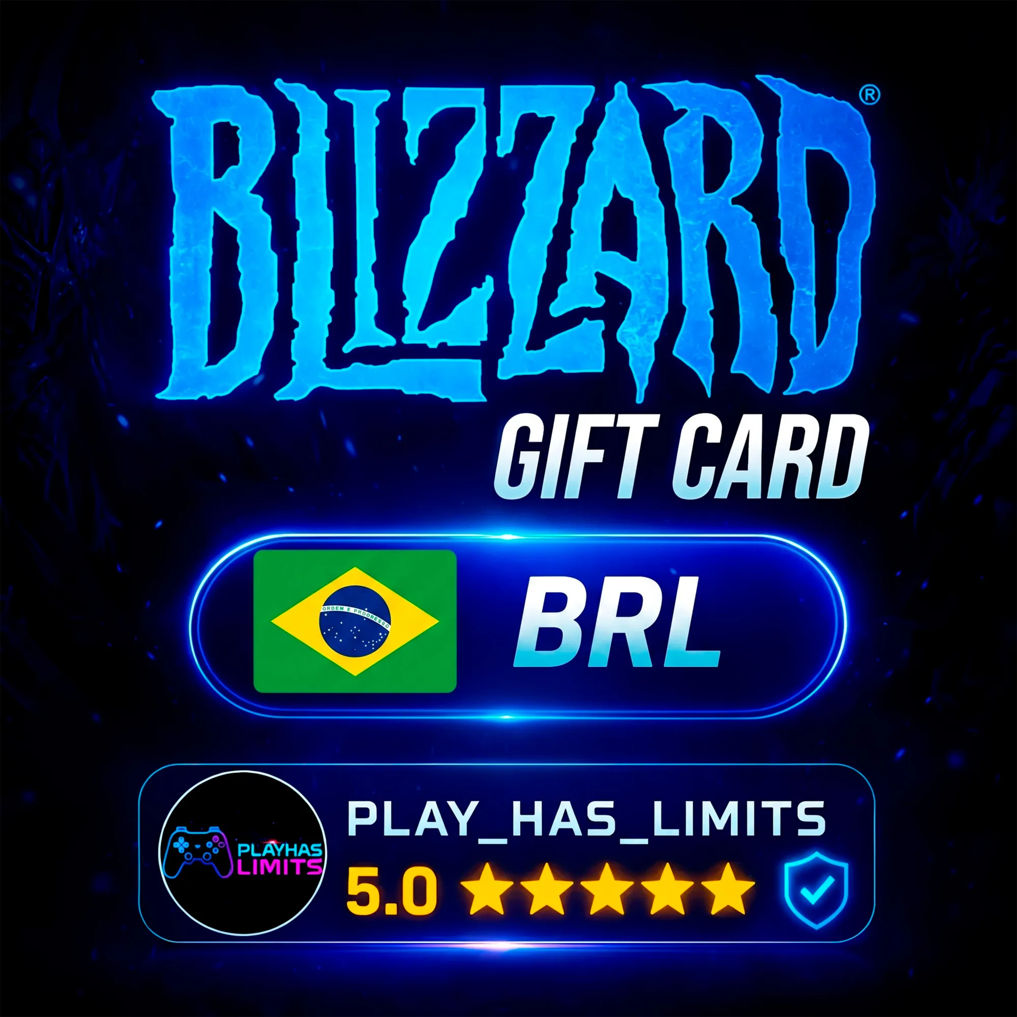 💳 BLIZZARD GIFT CARD 30-300 BRL | БРАЗИЛИЯ