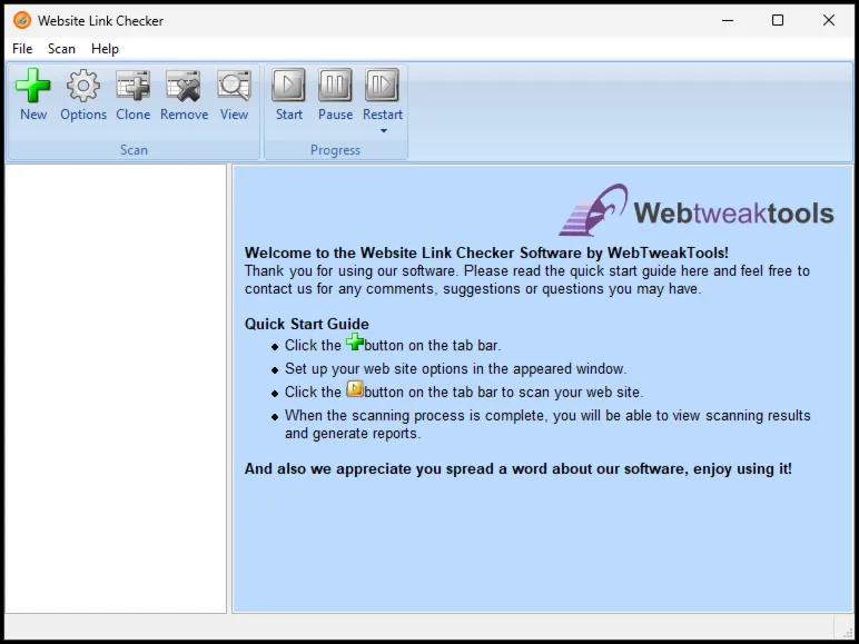 Website Link Checker от WebTweakTools Код активации