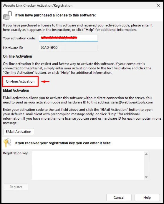 Website Link Checker от WebTweakTools Код активации