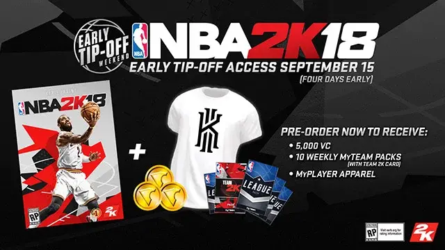 NBA 2K18 - DLC (Ключ Xbox One/Series X|S) – Глобальный - irongamers.ru