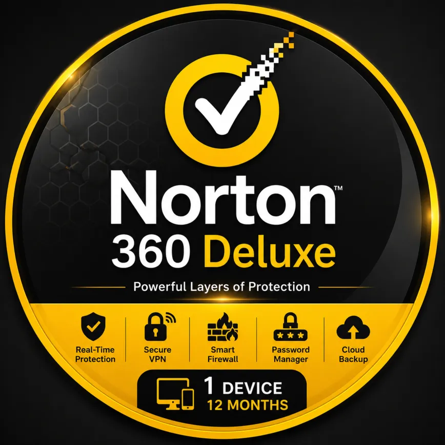 Norton 360 Deluxe – 1 Устройство | 12 Месяцев | Официальное Приглашение