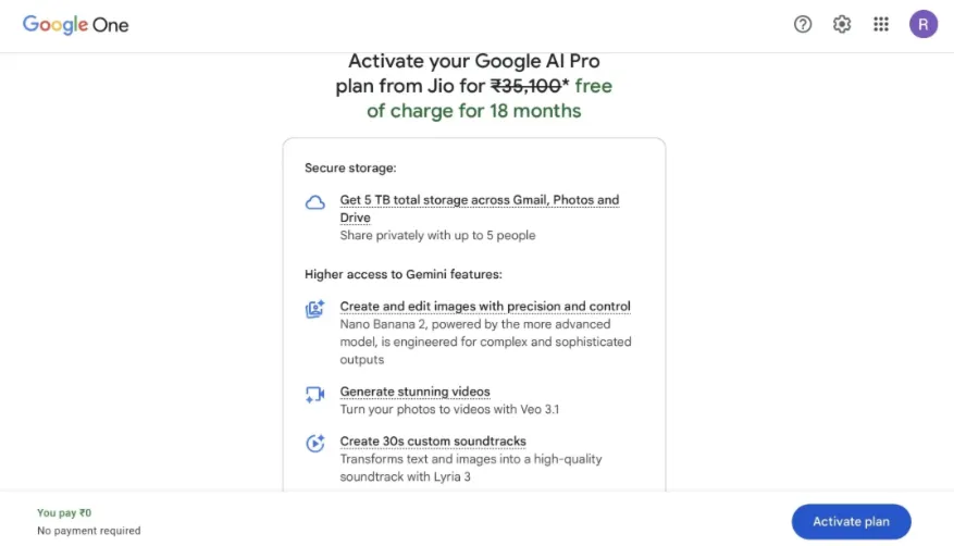 Google AI Pro | 6 месяцев | 5TB хранилища + 5 мест для семьи |Veo 3.1/ Nano Banana - irongamers.ru