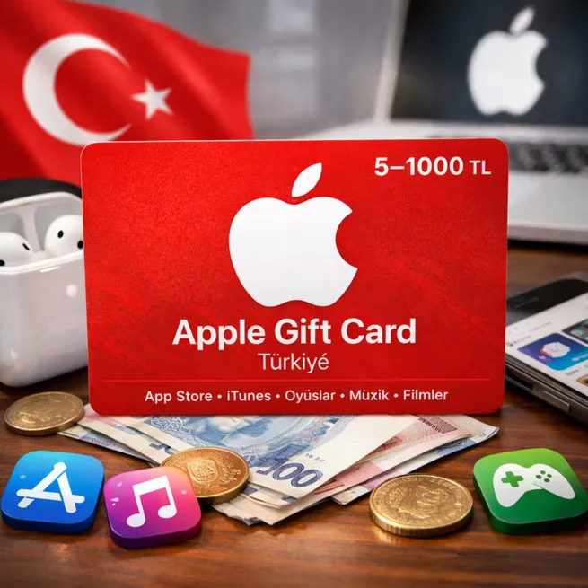 Apple Gift Card TR 10 –1000 TL — Подарочная карта Apple / App Store / iTunes - irongamers.ru