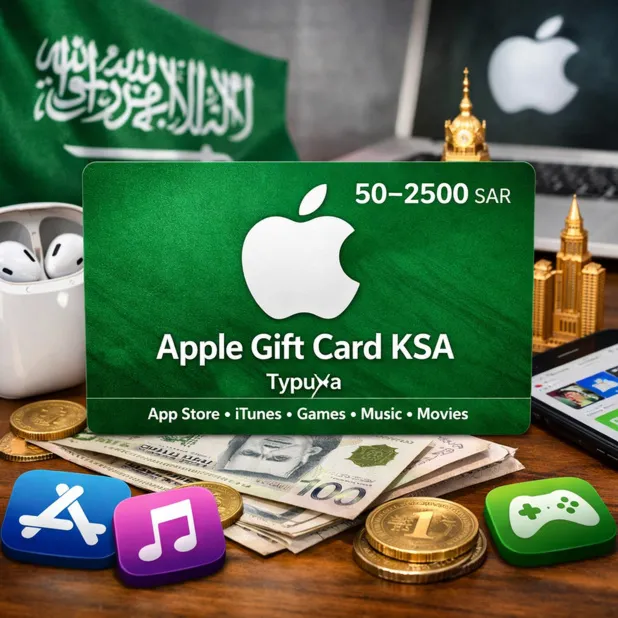 Apple Gift Card KSA 50–2500 SAR — Подарочная карта Apple / App Store / iTunes - irongamers.ru