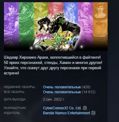 JoJo&acute;s Bizarre Adventure: All-Star Battle R Deluxe Edition АВТОДОСТАВКА STEAM РОССИЯ - irongamers.ru