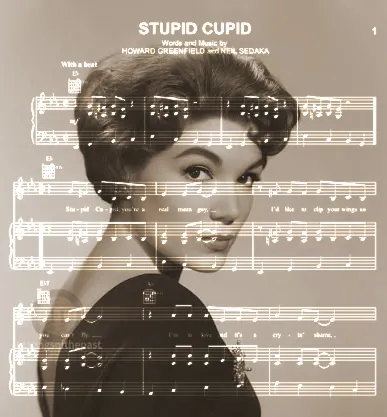 Stupid Cupid- Connie Francis- SheetMusic-ValaMusic - irongamers.ru
