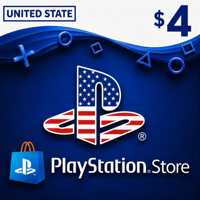4 USD | PlayStation PSN | United States