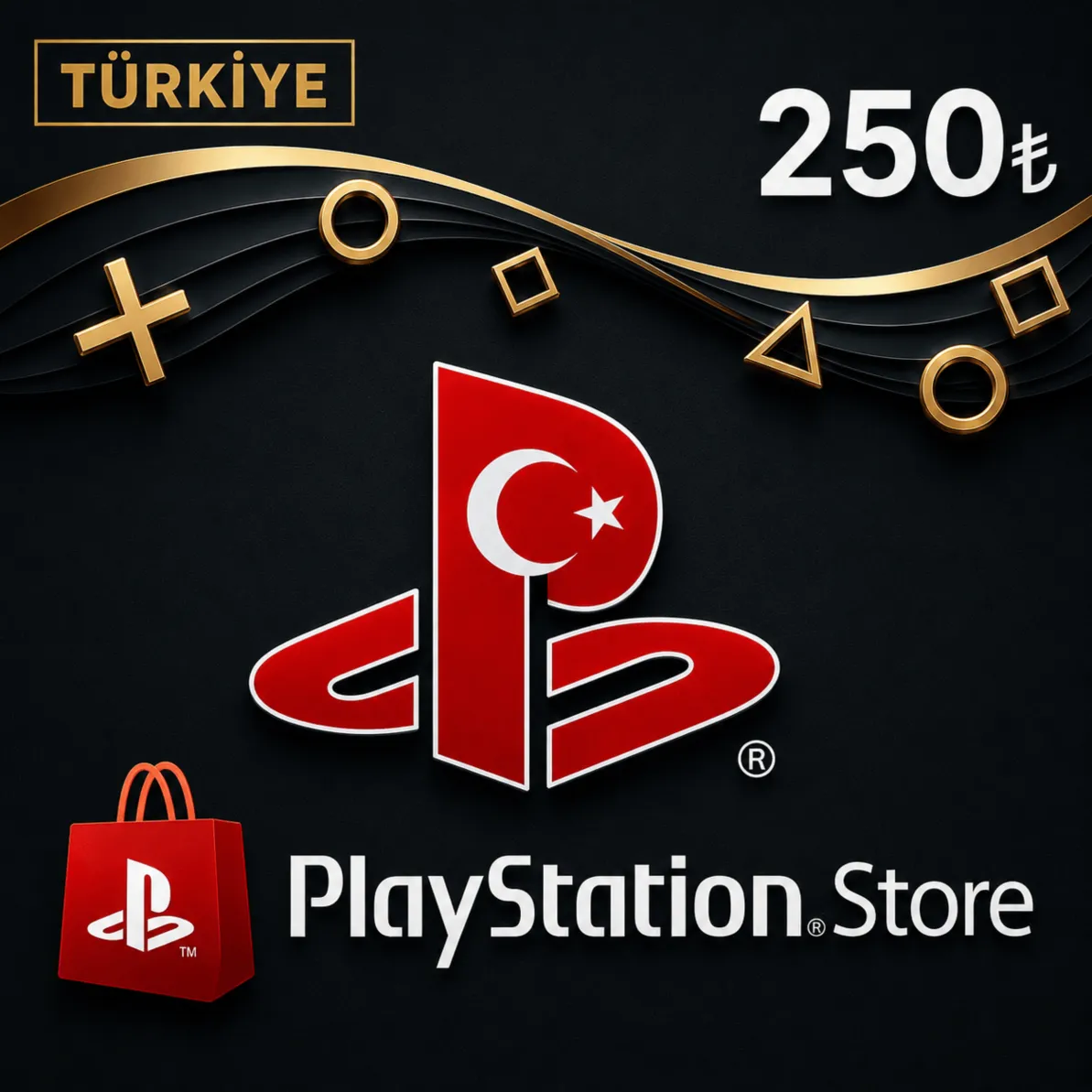 250 - TRY - PlayStation PSN - Turkey